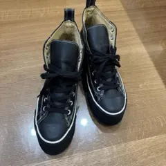 TRUNK ブラック ハイカットスニーカー 23.5cm