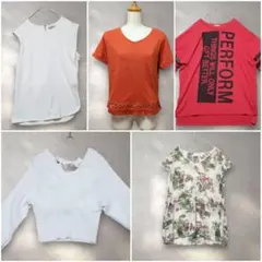 Y2Kファッション系・まとめ売りセット9点（M〜Lサイズ）