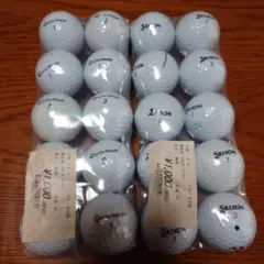 Srixon TaylorMade ゴルフロストボール 20個セット
