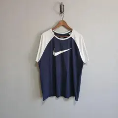 XXL NIKE ナイキ ビッグスウッシュ Tシャツ 白 オーバーサイズ