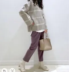 グローバルワーク アッタカウツクシテーパードパンツ s