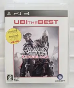 PS3 UBI THE BEST アサシン クリードⅢ コナー サーガ （美品）