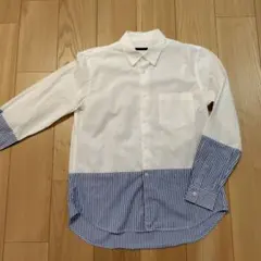 アーバンリサーチ ホワイト ストライプシャツ