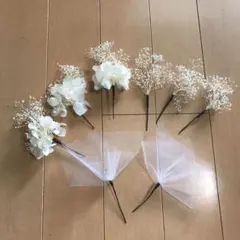 髪飾り　ヘッドアクセサリー　ウェディング