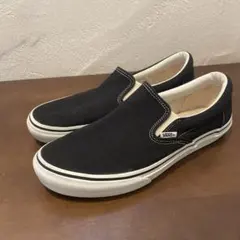 VANS バンズ　スリッポン　ブラック