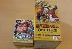 新品】【テープ付き】ワンピースカード 世界最強の戦士 決戦の刻 BOX