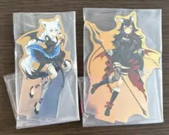 白上フブキ 大神ミオ オーロラアクリルスタンド セット 一番くじ ホロライブ