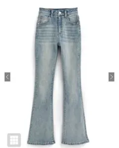 セミフレアデニムパンツ[cu508]