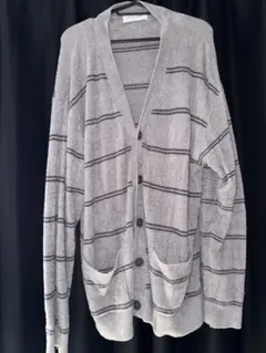 90s GREEN LEAVES総柄ニットカーディガンオフホワイトML aw76 - メルカリ