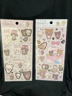 さ*)様 リラックマ キャラクターシール 2シートセット