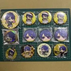 ヒプマイ　マルイコラボ　有栖川帝統 缶バッジ キーホルダー 12点まとめ売り