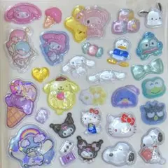 正規品 ボンボンドロップシール など サンリオ キティ ハピダン クロミ 等