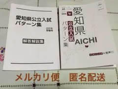 ☆愛知県公立高校入試パターン集　2025年　解答解説集付き　書きこみなしのサムネイル