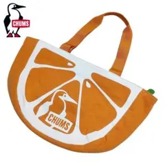 チャムス/オレンジトートバッグ/匿名配送/送料無料