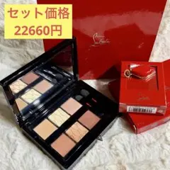 美品 ❗️ルブタン　アブラカダブラ ラパレット ヴェリーヌード チャーム　セット