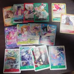 一番くじ　ワンピース　I賞カードデザインステッカー14枚セット