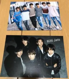 HiHi Jets 美 少年 ポストカード 厚紙生カード
