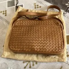 Scuola del Cuoio イントレチャートレザーショルダー イタリア製