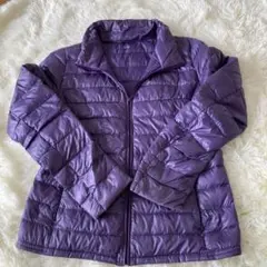 ユニクロ　ウルトラライトダウンジャケット　レディース　M パープル