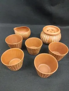 中国茶器　茶碗5個など７点セット