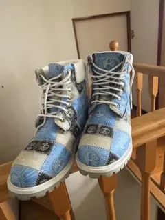 Timberland パッチワークブーツ 希少