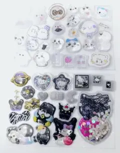 シール おすそ分け 白×黒のサムネイル