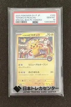 2026年最新】トウホクのピカチュウ psaの人気アイテム - メルカリ
