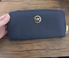 Michael Kors ネイビー 長財布