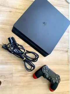 【美品、喫煙歴なし】PS4 Slim本体 コントローラー＆付属品付き