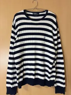 Polo by Ralph Lauren ボーダーニット 古着のサムネイル