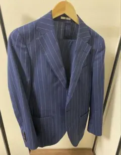 スーツセレクト　ネイビー ストライプ ビジネススーツ