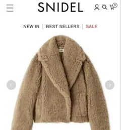 SNIDEL スナイデル ボアショートコート