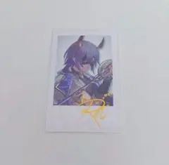 にじさんじ 小柳ロウ デビュー チェキ レア