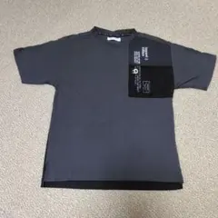 ザラ ZARA ブラックグレー Tシャツ ポケット付き 11-12歳