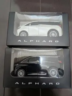 トヨタ アルファード プルバックカー 2色セットのサムネイル