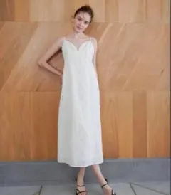 May lace long dress ANDMARY - メルカリ