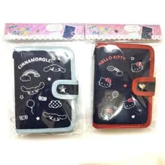 【ふくちゃま様専用】シナモロール＆ハローキティ デニム風シール収納 2点セット