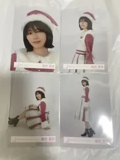 櫻坂46 藤吉夏鈴　生写真　2024年クリスマスサンタ衣装　コンプ