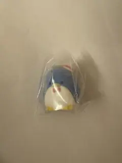 サンリオのカプセルトイ　ふわふわフロッキード－ル　タキシードサム