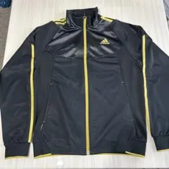 adidas CLIMALITE ジャージ 黒/黄色