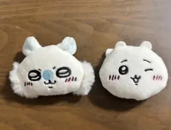 ちいかわナガノ展ノベルティ顔バッジ