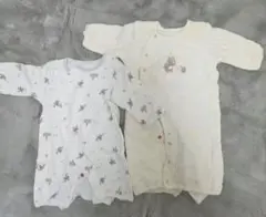 ベビー0-3ヶ月 カバーオール2点セット