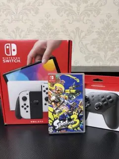 Nintendo Switch 有機EL プロコン　スプラトゥーン3セット