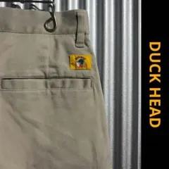 Y2K ダックヘッド チノパン ベージュ M L 32 ワークパンツのサムネイル