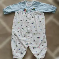 【50-70サイズ】ベビー長袖ロンパース/mikihouse/綿100%