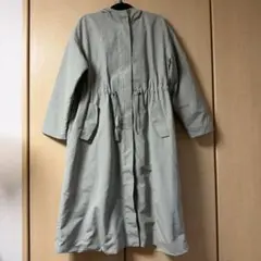 GU ドローストリング フーデッドコート M