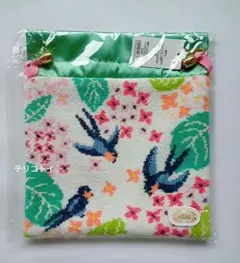 FEILER　フェイラー　チェスティ　スワローハイドランジア　巾着　新品　未使用