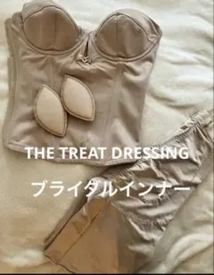 【美品】THE TREAT DRESSING ブライダルインナー　D70