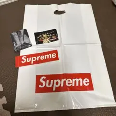 Supreme ショップ袋 大 サイズ ステッカー3枚付き