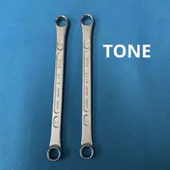 [569-1]TONE／トネ　メガネレンチ ストレートM40 11×13